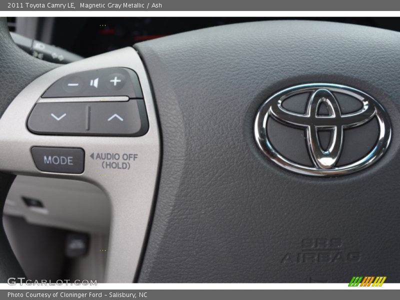 Magnetic Gray Metallic / Ash 2011 Toyota Camry LE