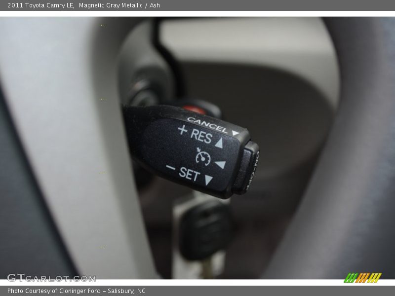 Magnetic Gray Metallic / Ash 2011 Toyota Camry LE
