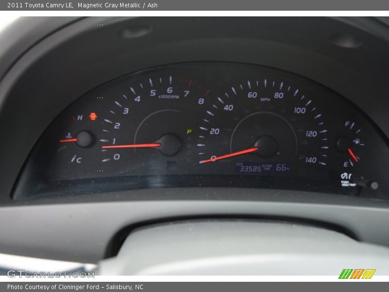 Magnetic Gray Metallic / Ash 2011 Toyota Camry LE