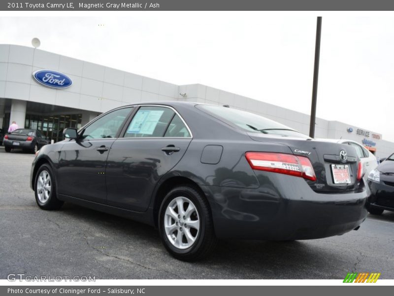 Magnetic Gray Metallic / Ash 2011 Toyota Camry LE