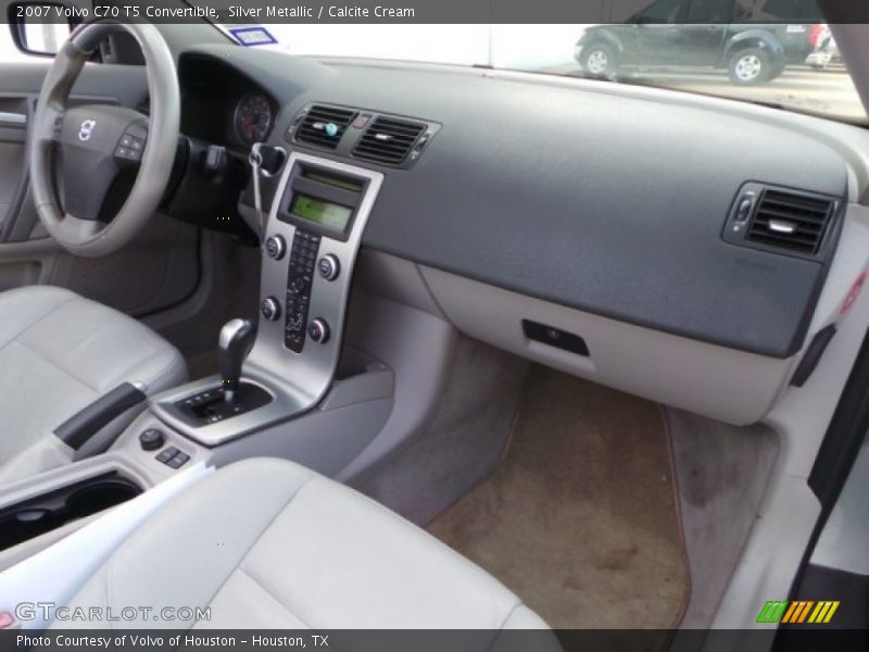 Silver Metallic / Calcite Cream 2007 Volvo C70 T5 Convertible