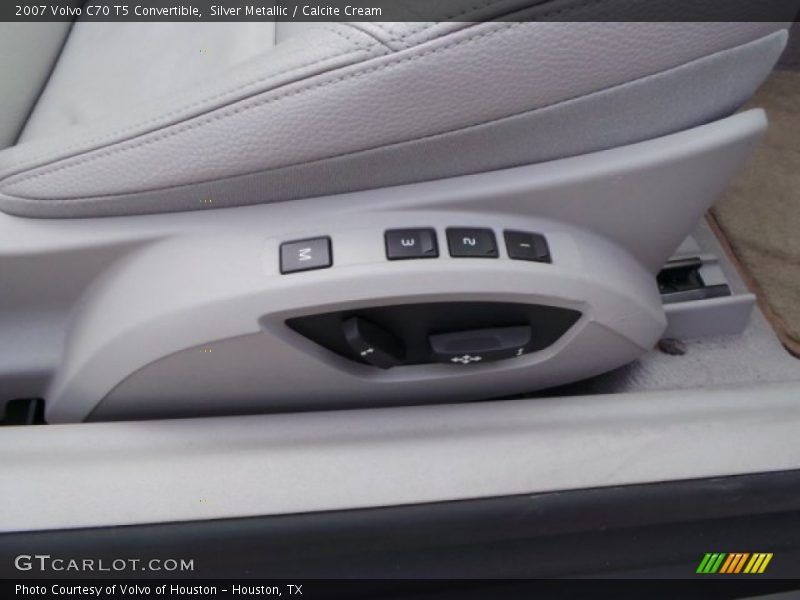 Silver Metallic / Calcite Cream 2007 Volvo C70 T5 Convertible