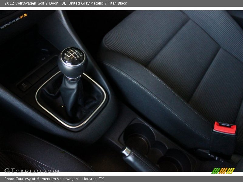 United Gray Metallic / Titan Black 2012 Volkswagen Golf 2 Door TDI
