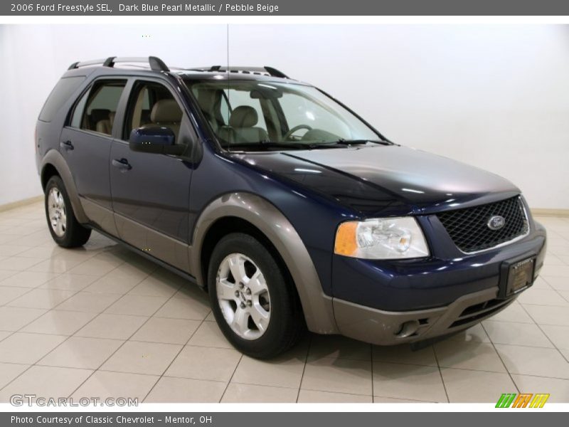 Dark Blue Pearl Metallic / Pebble Beige 2006 Ford Freestyle SEL