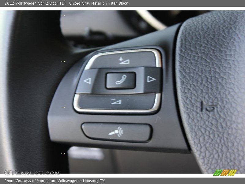 United Gray Metallic / Titan Black 2012 Volkswagen Golf 2 Door TDI