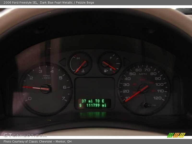 Dark Blue Pearl Metallic / Pebble Beige 2006 Ford Freestyle SEL