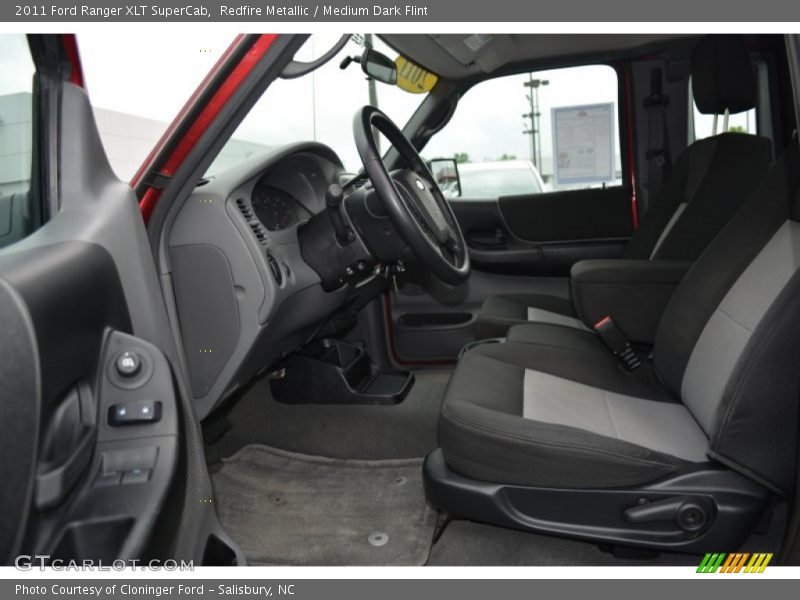 Redfire Metallic / Medium Dark Flint 2011 Ford Ranger XLT SuperCab