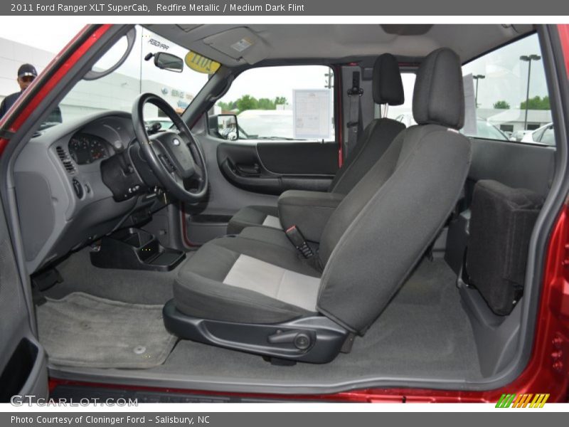 Redfire Metallic / Medium Dark Flint 2011 Ford Ranger XLT SuperCab