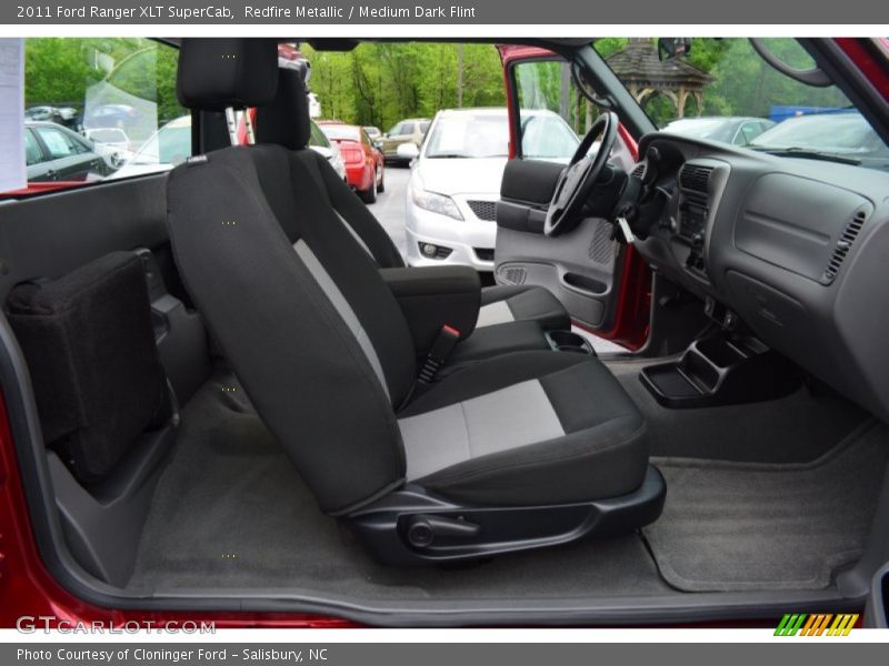 Redfire Metallic / Medium Dark Flint 2011 Ford Ranger XLT SuperCab