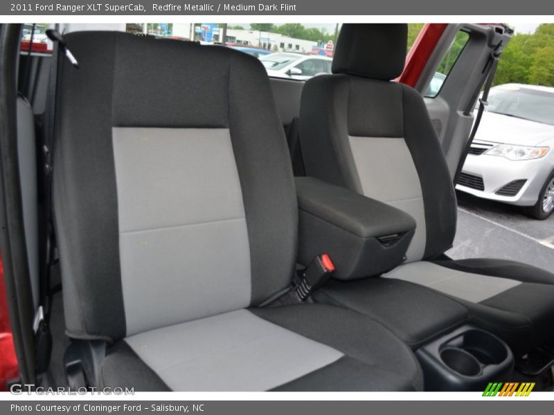 Redfire Metallic / Medium Dark Flint 2011 Ford Ranger XLT SuperCab