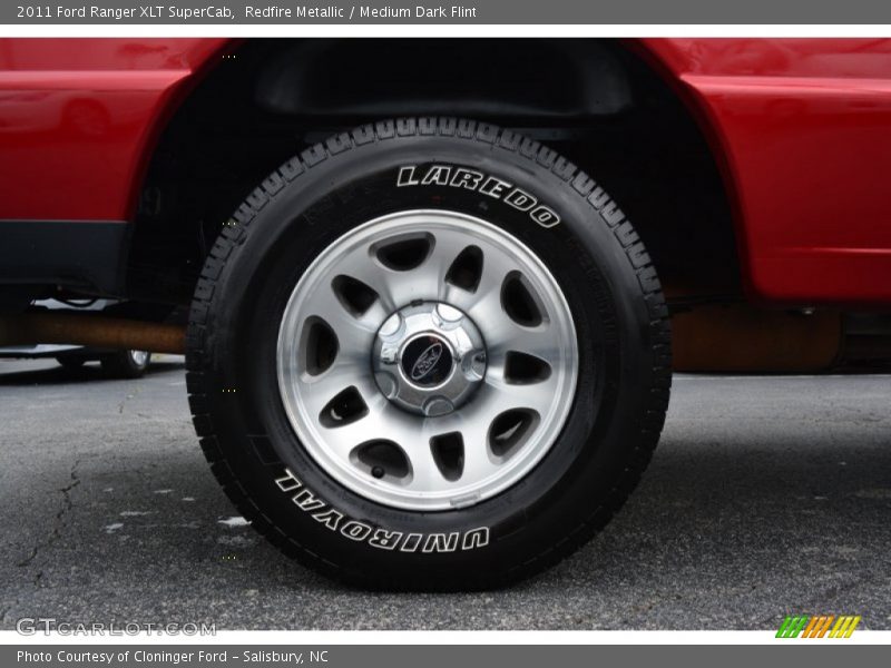 Redfire Metallic / Medium Dark Flint 2011 Ford Ranger XLT SuperCab