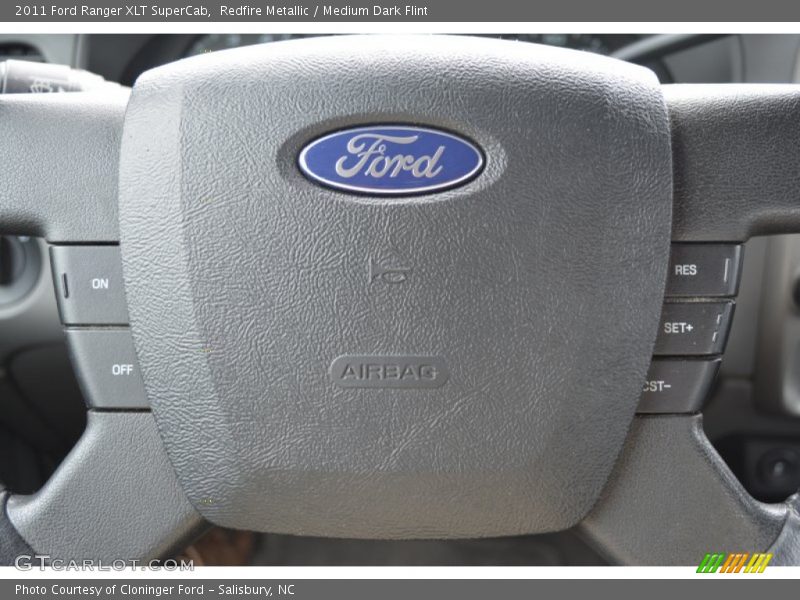 Redfire Metallic / Medium Dark Flint 2011 Ford Ranger XLT SuperCab