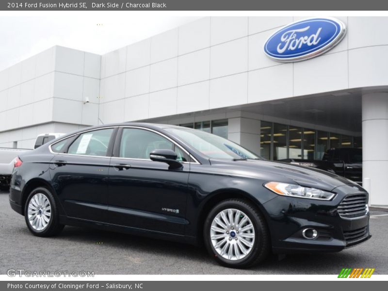 Dark Side / Charcoal Black 2014 Ford Fusion Hybrid SE