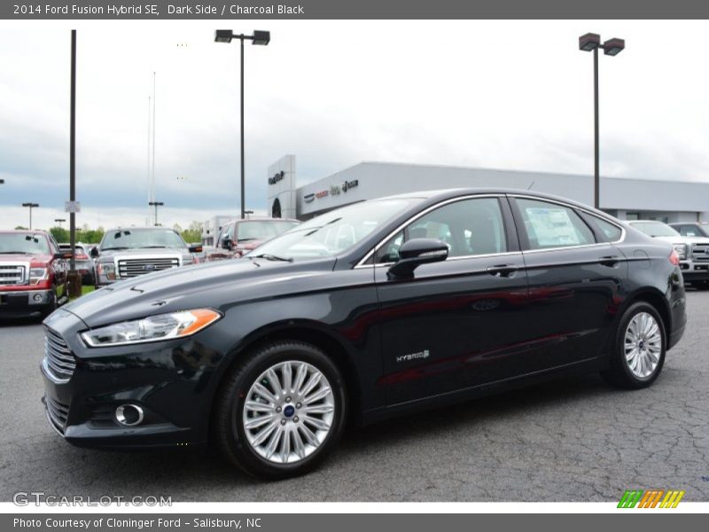 Dark Side / Charcoal Black 2014 Ford Fusion Hybrid SE
