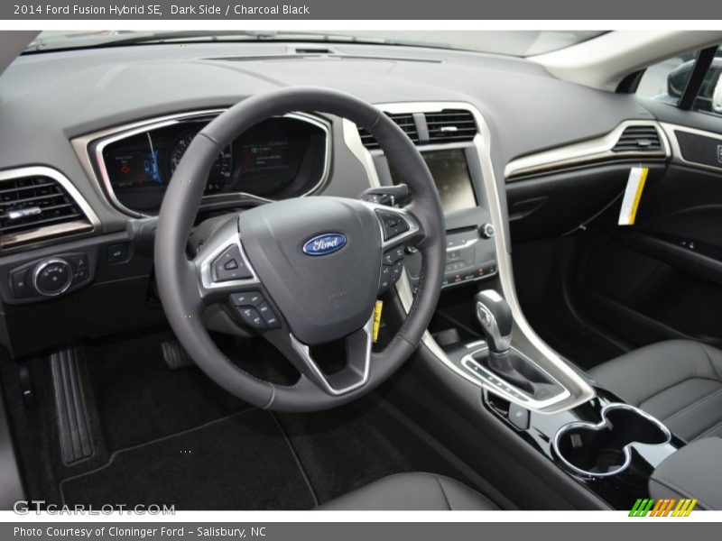 Dark Side / Charcoal Black 2014 Ford Fusion Hybrid SE