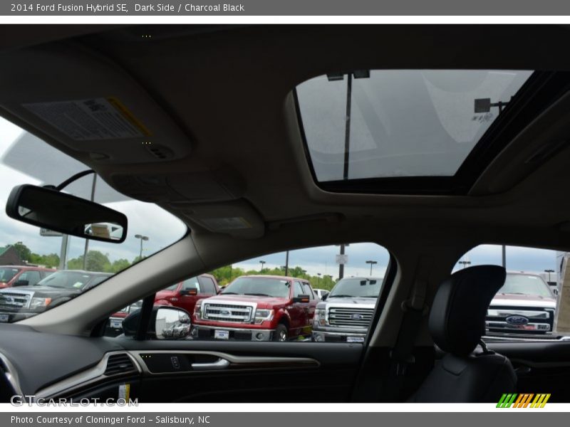 Dark Side / Charcoal Black 2014 Ford Fusion Hybrid SE
