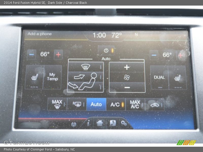 Dark Side / Charcoal Black 2014 Ford Fusion Hybrid SE