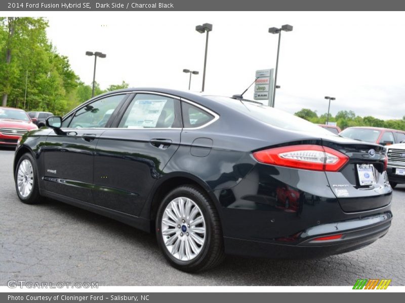 Dark Side / Charcoal Black 2014 Ford Fusion Hybrid SE
