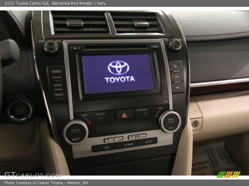 Barcelona Red Metallic / Ivory 2013 Toyota Camry XLE