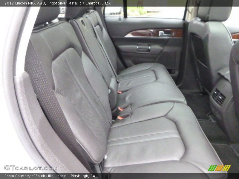 Ingot Silver Metallic / Charcoal Black 2012 Lincoln MKX AWD