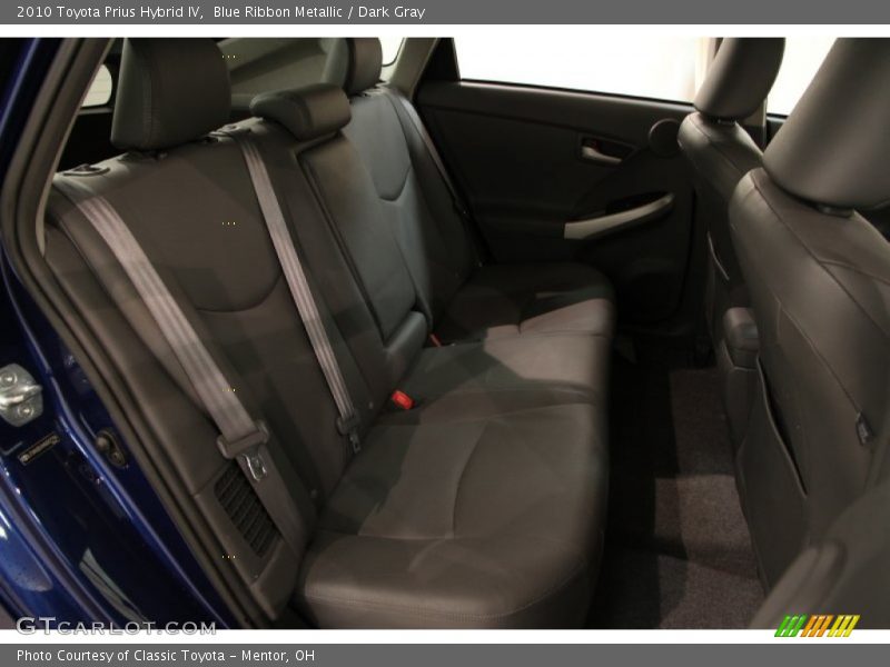 Blue Ribbon Metallic / Dark Gray 2010 Toyota Prius Hybrid IV