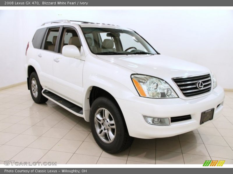 Blizzard White Pearl / Ivory 2008 Lexus GX 470