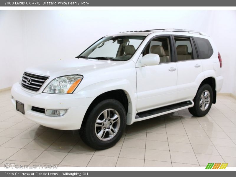 Blizzard White Pearl / Ivory 2008 Lexus GX 470