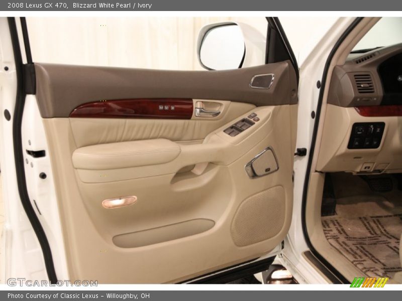 Blizzard White Pearl / Ivory 2008 Lexus GX 470