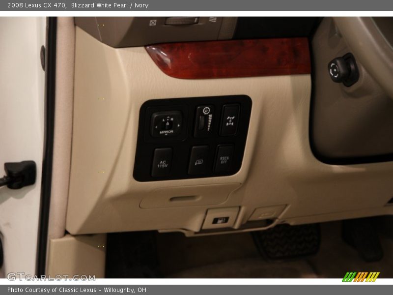 Blizzard White Pearl / Ivory 2008 Lexus GX 470