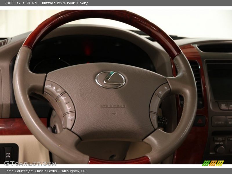 Blizzard White Pearl / Ivory 2008 Lexus GX 470