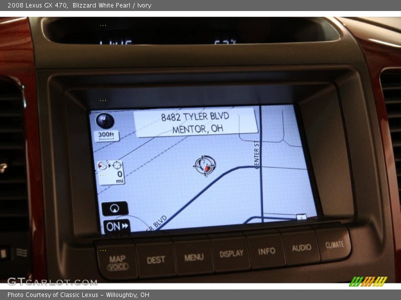 Blizzard White Pearl / Ivory 2008 Lexus GX 470