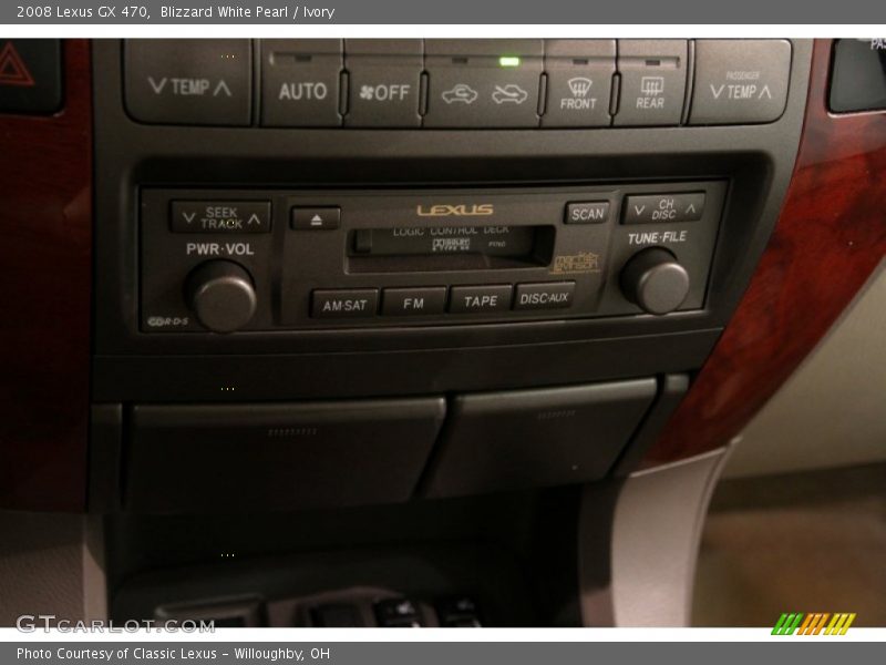 Blizzard White Pearl / Ivory 2008 Lexus GX 470