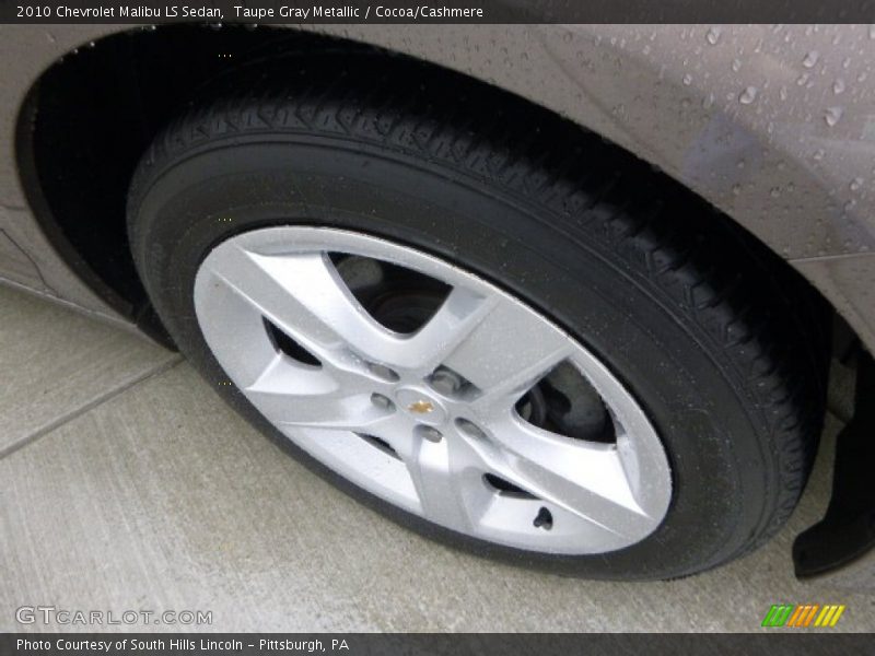 Taupe Gray Metallic / Cocoa/Cashmere 2010 Chevrolet Malibu LS Sedan