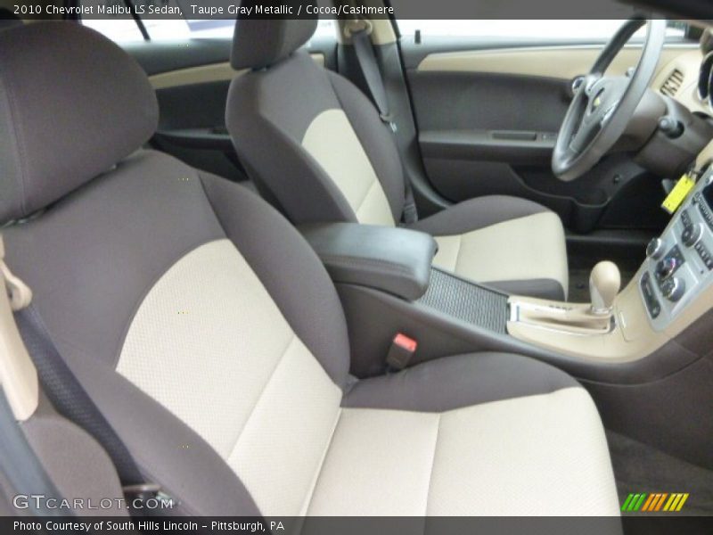 Taupe Gray Metallic / Cocoa/Cashmere 2010 Chevrolet Malibu LS Sedan