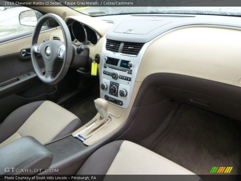 Taupe Gray Metallic / Cocoa/Cashmere 2010 Chevrolet Malibu LS Sedan