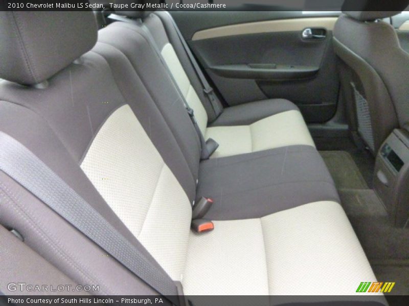 Taupe Gray Metallic / Cocoa/Cashmere 2010 Chevrolet Malibu LS Sedan