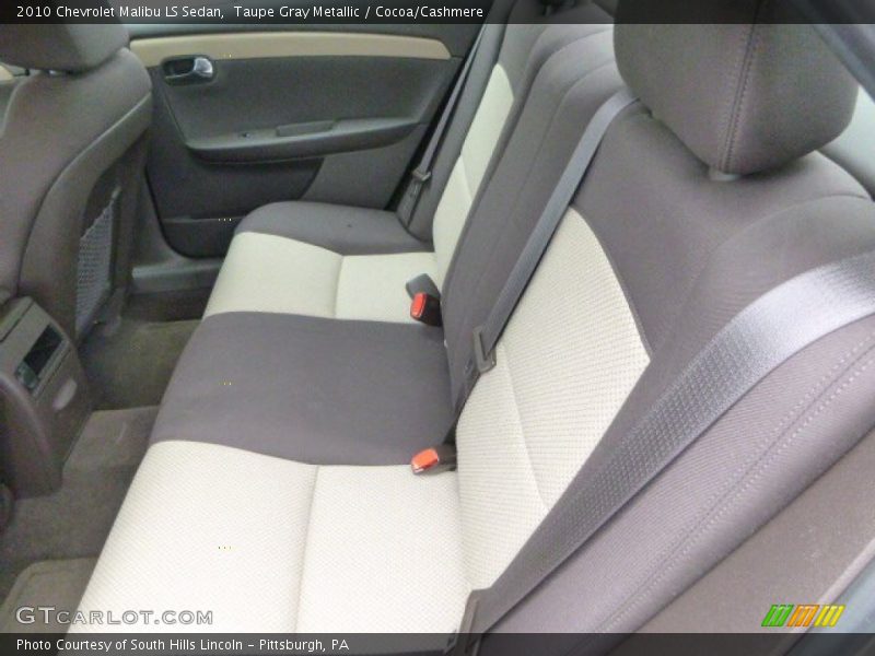 Taupe Gray Metallic / Cocoa/Cashmere 2010 Chevrolet Malibu LS Sedan
