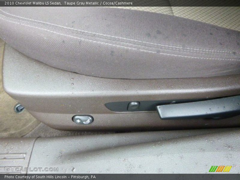 Taupe Gray Metallic / Cocoa/Cashmere 2010 Chevrolet Malibu LS Sedan