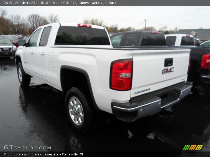  2015 Sierra 2500HD SLE Double Cab 4x4 Summit White