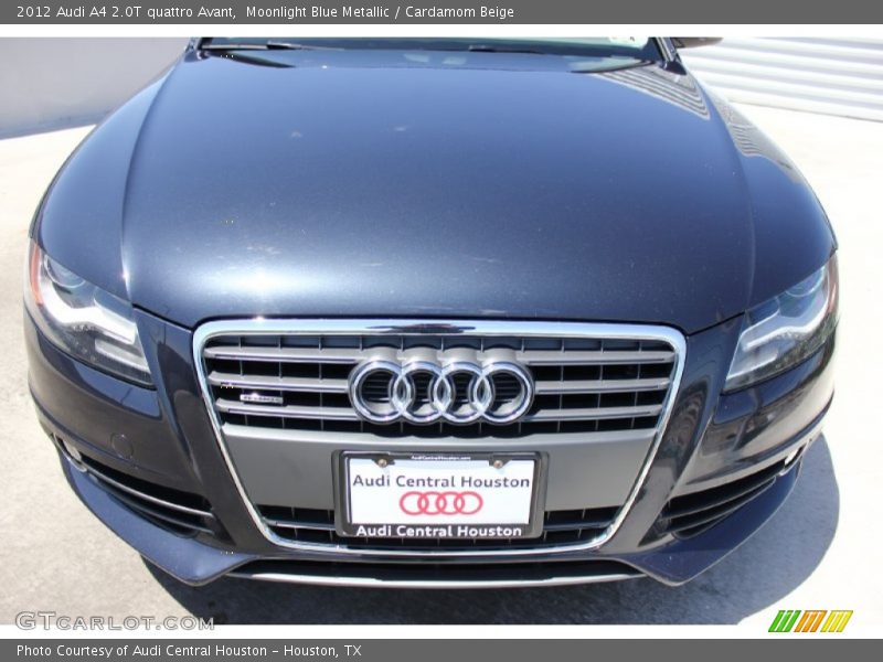 Moonlight Blue Metallic / Cardamom Beige 2012 Audi A4 2.0T quattro Avant
