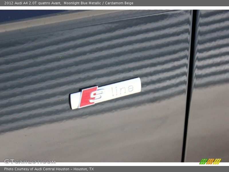 Moonlight Blue Metallic / Cardamom Beige 2012 Audi A4 2.0T quattro Avant