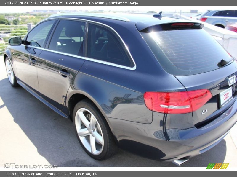 Moonlight Blue Metallic / Cardamom Beige 2012 Audi A4 2.0T quattro Avant