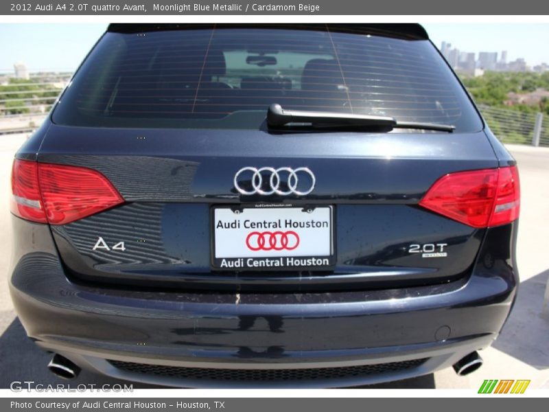 Moonlight Blue Metallic / Cardamom Beige 2012 Audi A4 2.0T quattro Avant