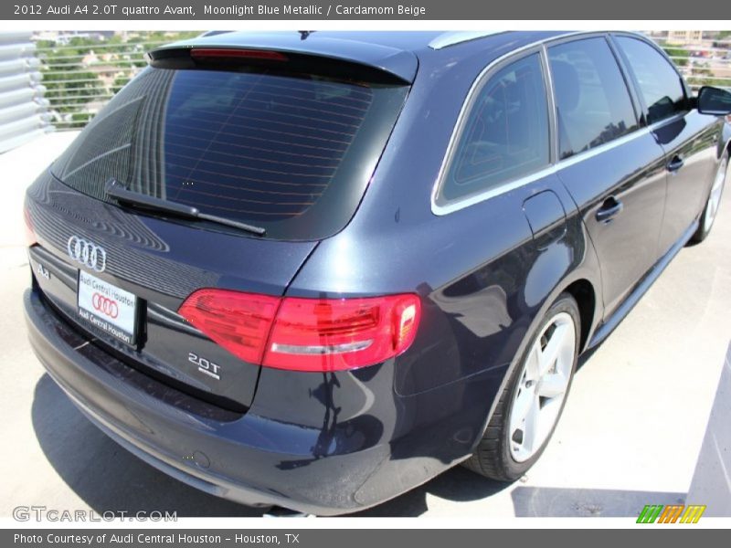 Moonlight Blue Metallic / Cardamom Beige 2012 Audi A4 2.0T quattro Avant
