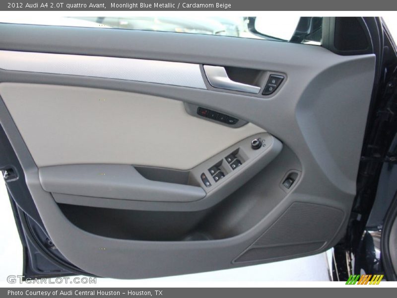 Moonlight Blue Metallic / Cardamom Beige 2012 Audi A4 2.0T quattro Avant