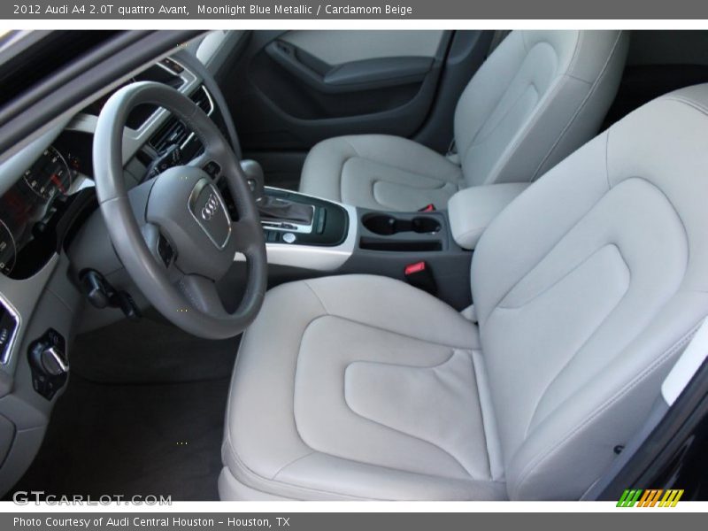 Moonlight Blue Metallic / Cardamom Beige 2012 Audi A4 2.0T quattro Avant