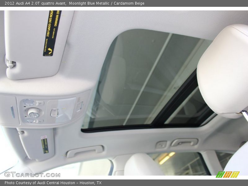 Moonlight Blue Metallic / Cardamom Beige 2012 Audi A4 2.0T quattro Avant