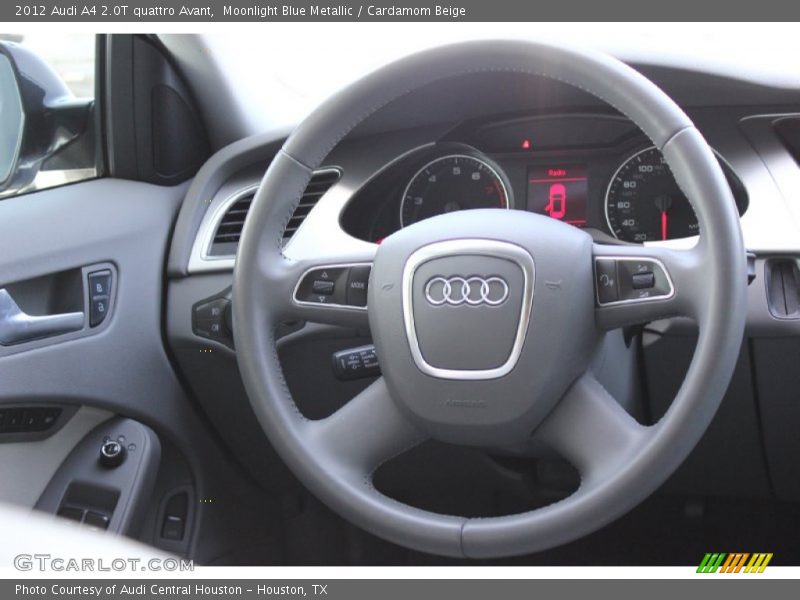 Moonlight Blue Metallic / Cardamom Beige 2012 Audi A4 2.0T quattro Avant