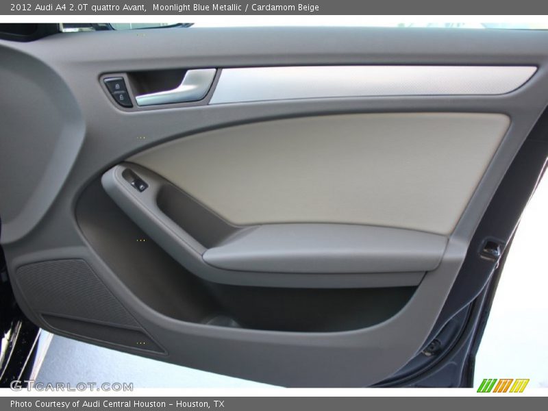 Moonlight Blue Metallic / Cardamom Beige 2012 Audi A4 2.0T quattro Avant