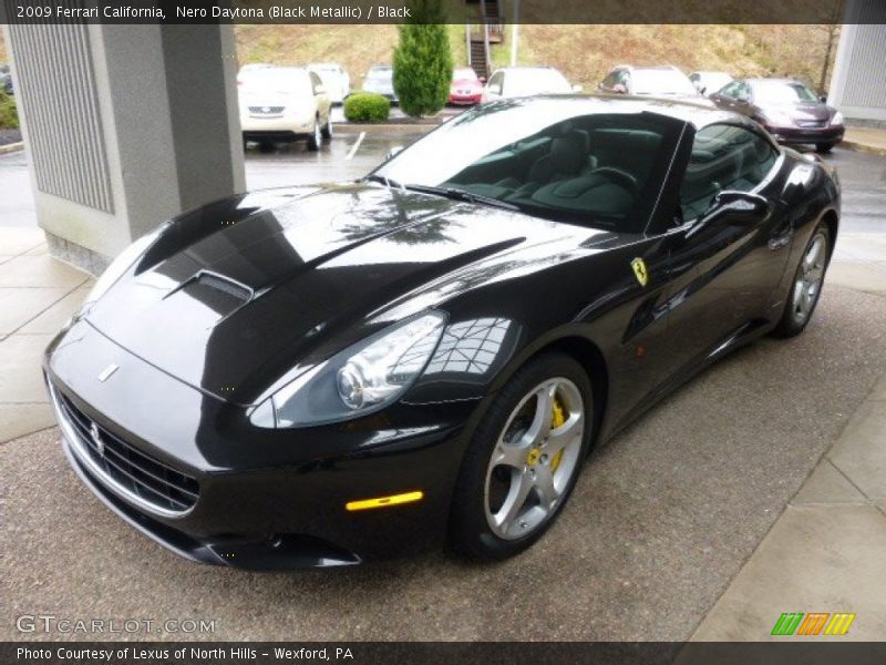 Nero Daytona (Black Metallic) / Black 2009 Ferrari California